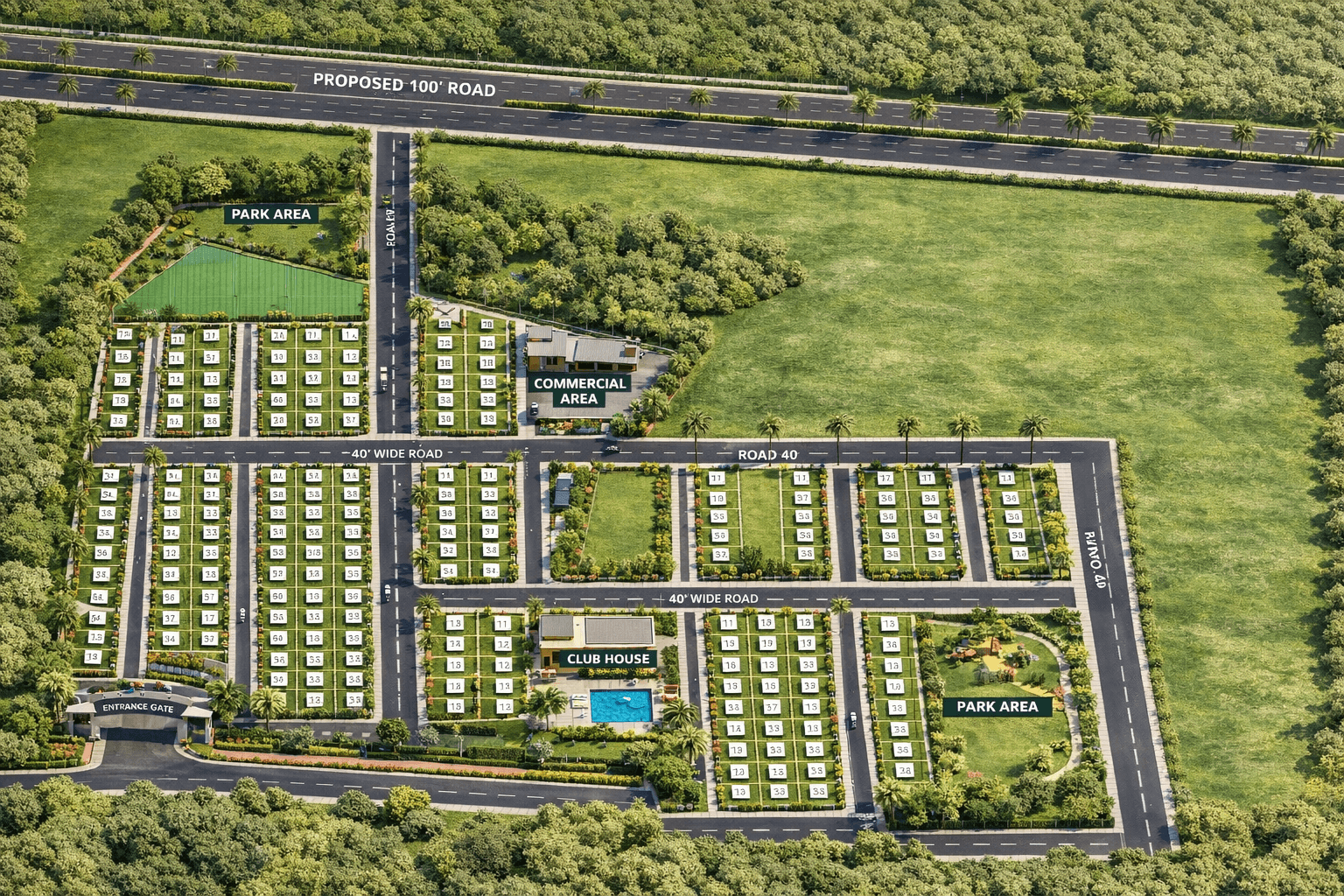 Open Plots